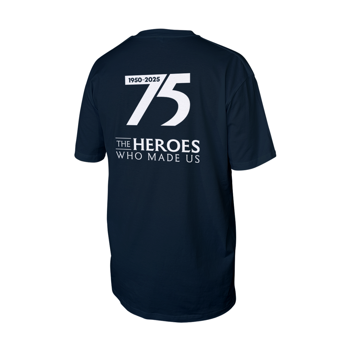 The Royal Edinburgh Military Tattoo Adults Navy 75 Year Logo T-Shirt